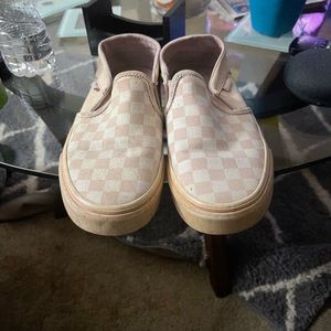 Checkered vans